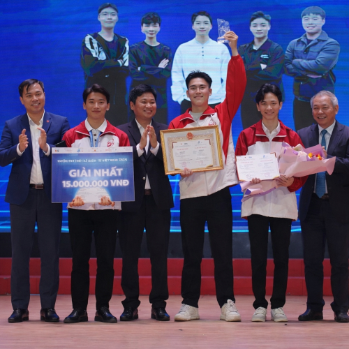 Sinh viên tạo hệ thống phát hiện xâm nhập cho thiết bị IoT thắng giải thiết kế điện tử